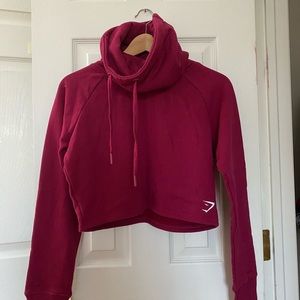 Gymshark Cropped Turtleneck Sweatshirt